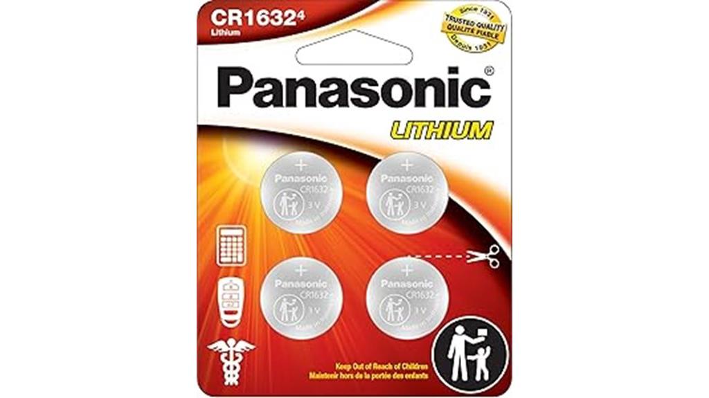 panasonic lithium coin batteries