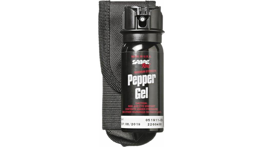 pepper gel self defense spray