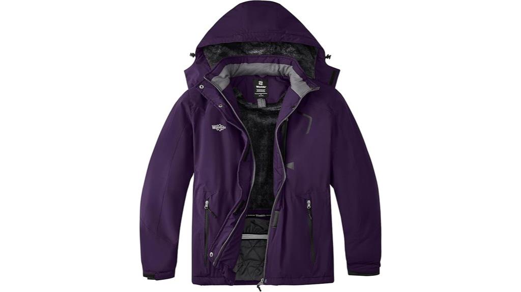 plus size ski jacket