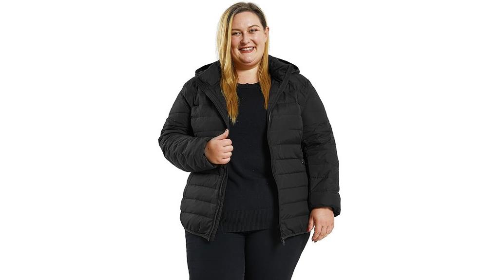 plus size winter coat