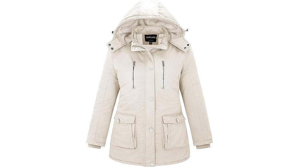 plus size winter coat