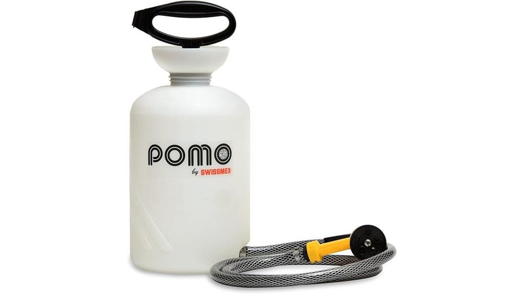 portable camping shower system