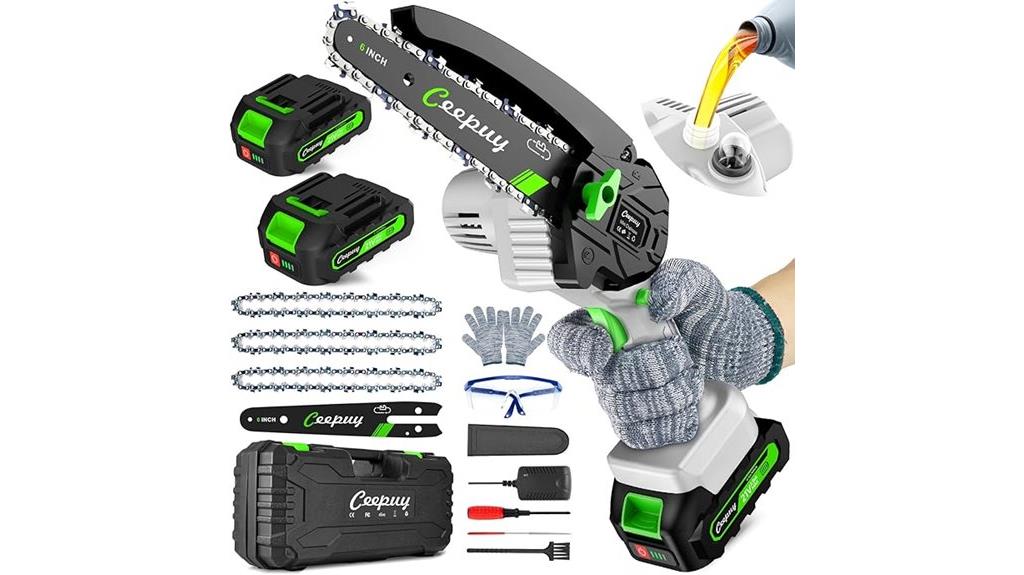 portable cordless mini chainsaw