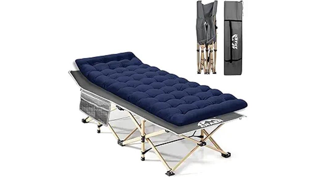 portable heavy duty camping cot