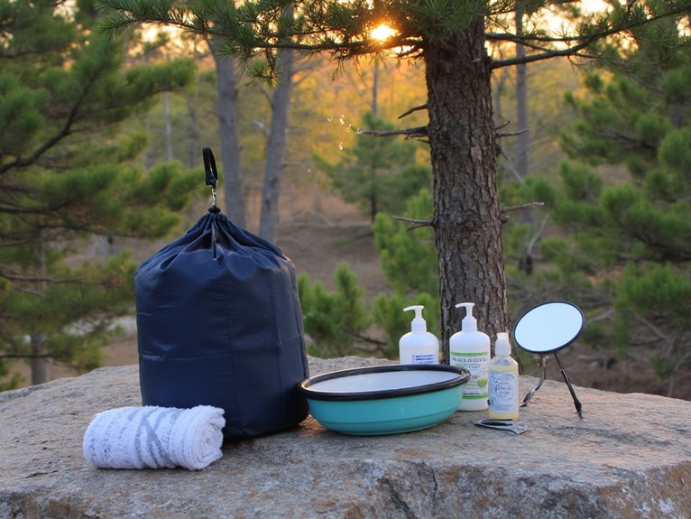 portable hygiene solutions outdoors