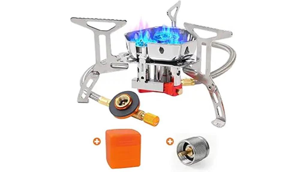 portable propane camping stove