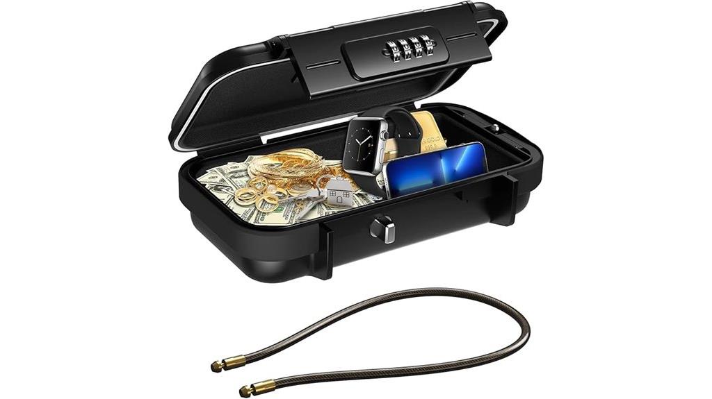 portable safe with lock