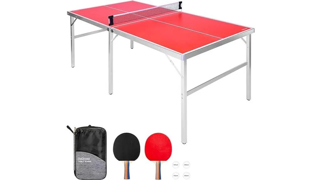 portable table tennis set