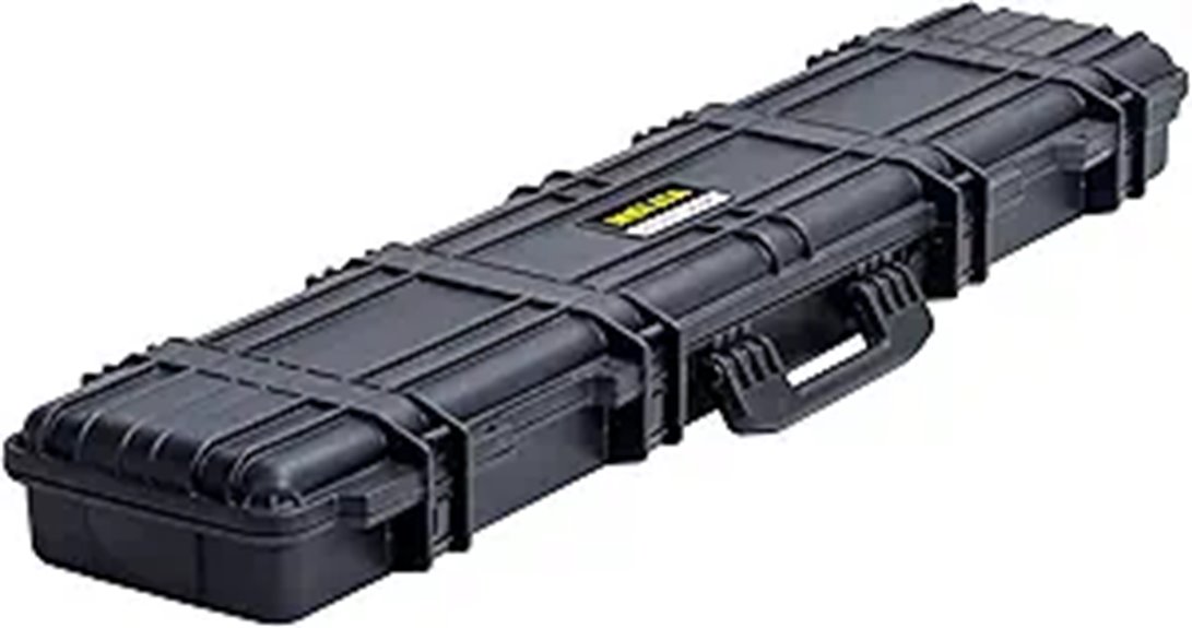 portable waterproof rifle case