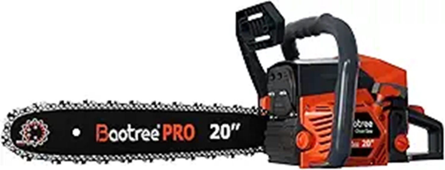 powerful 62cc chainsaw system