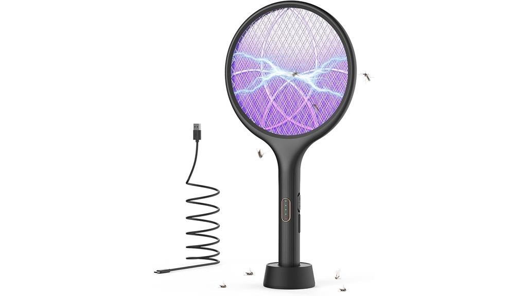 powerful bug zapper racket
