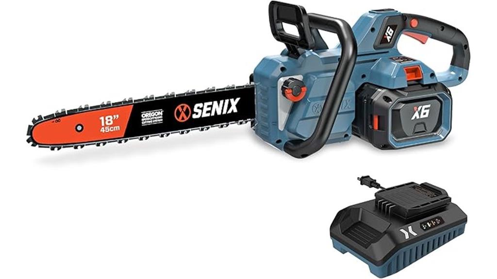 powerful electric chainsaw package
