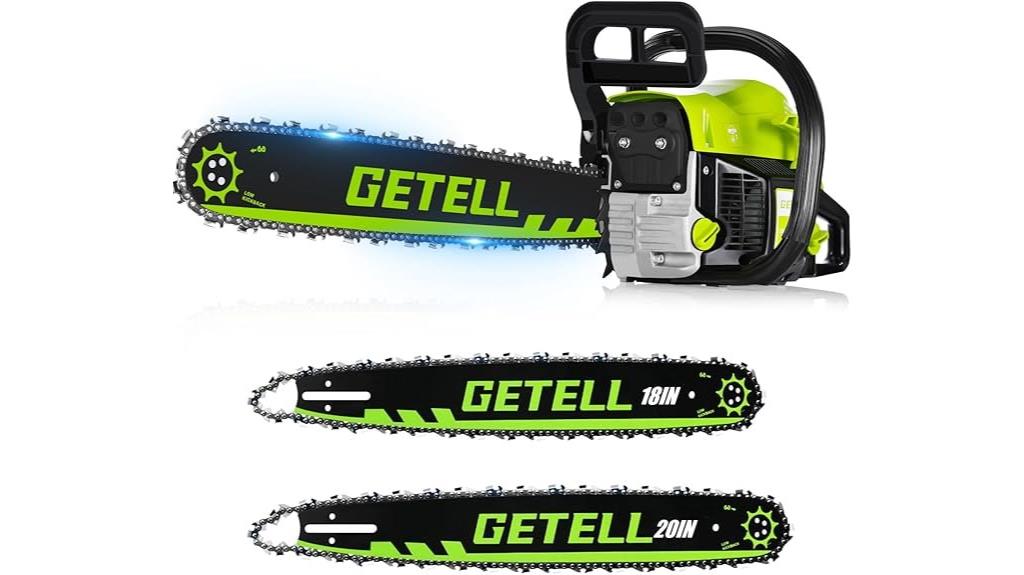 powerful gas chainsaw tool