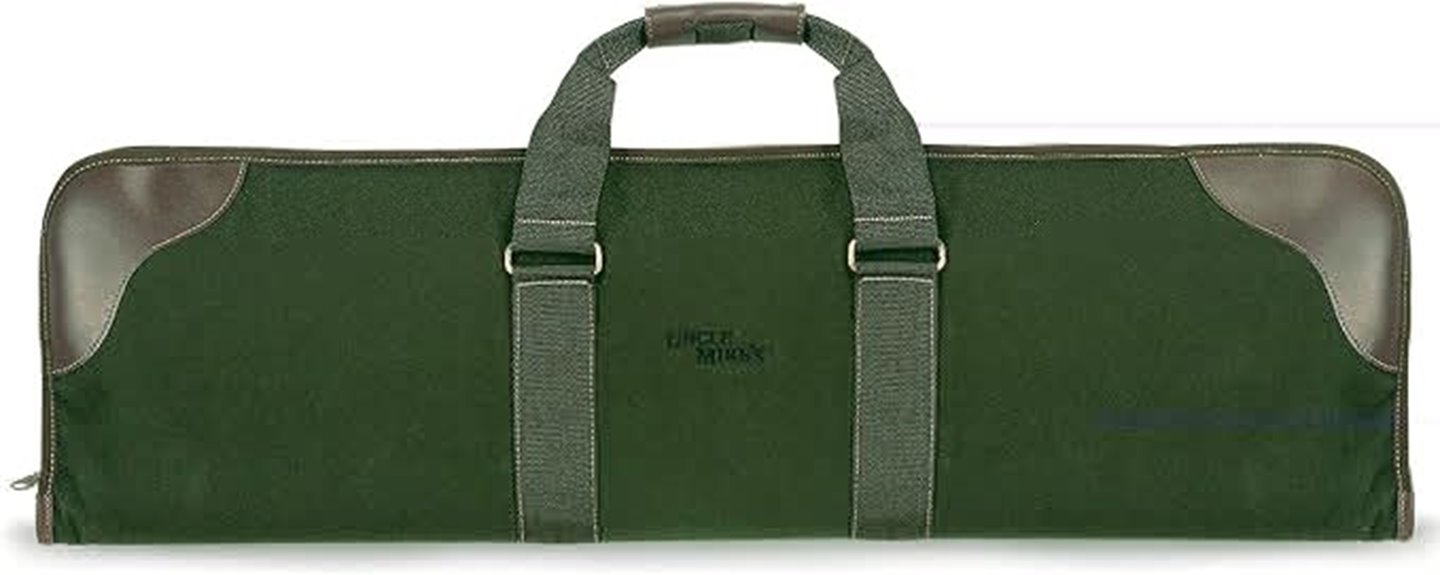 premium black shotgun case