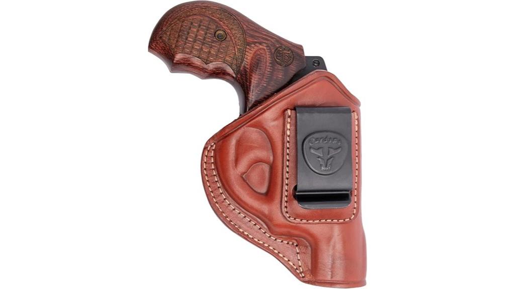 premium iwb revolver holster