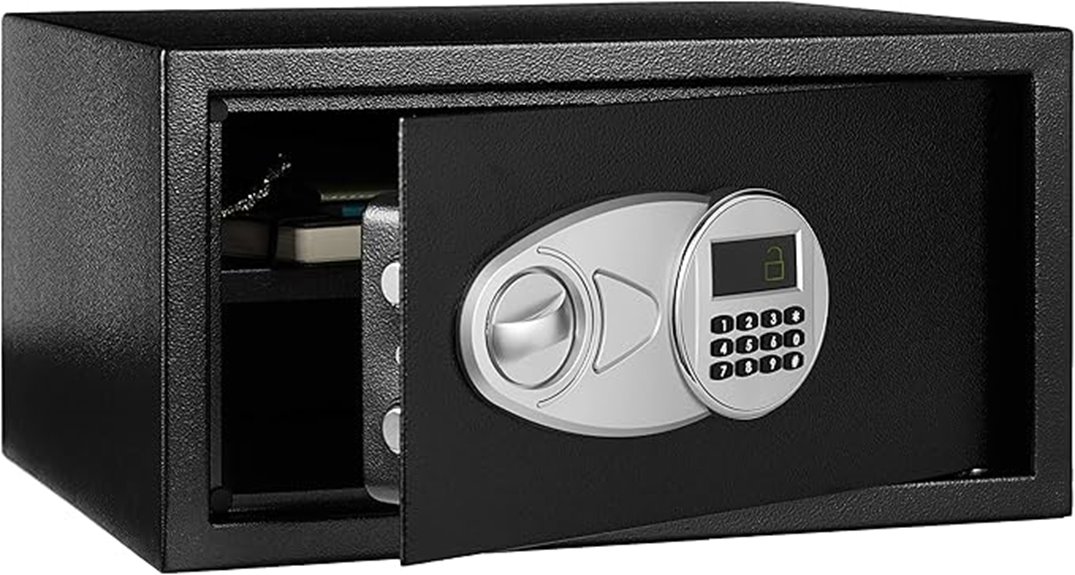 programmable electronic security safe