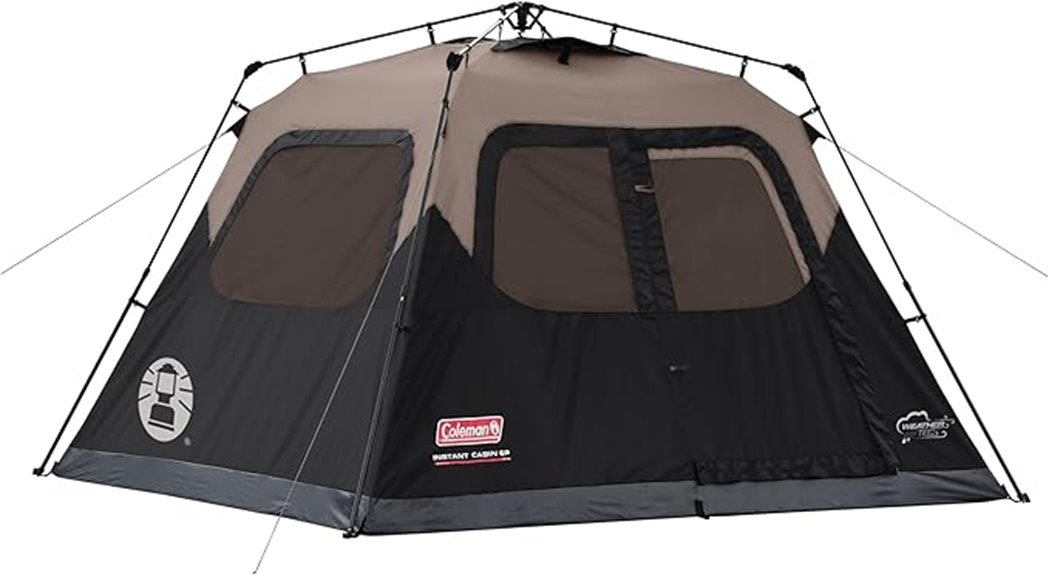 quick easy camping shelter