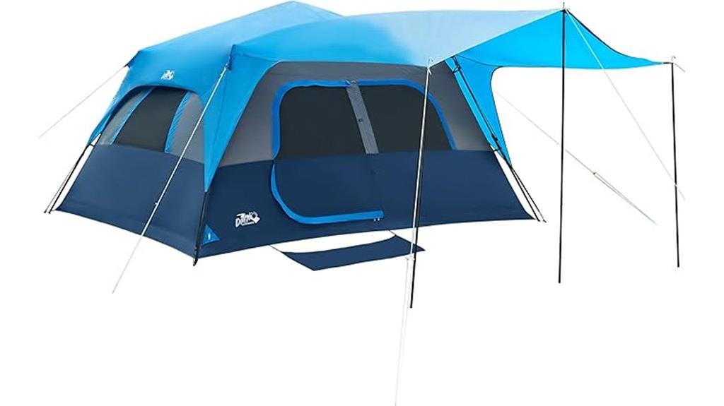 quick setup camping tent