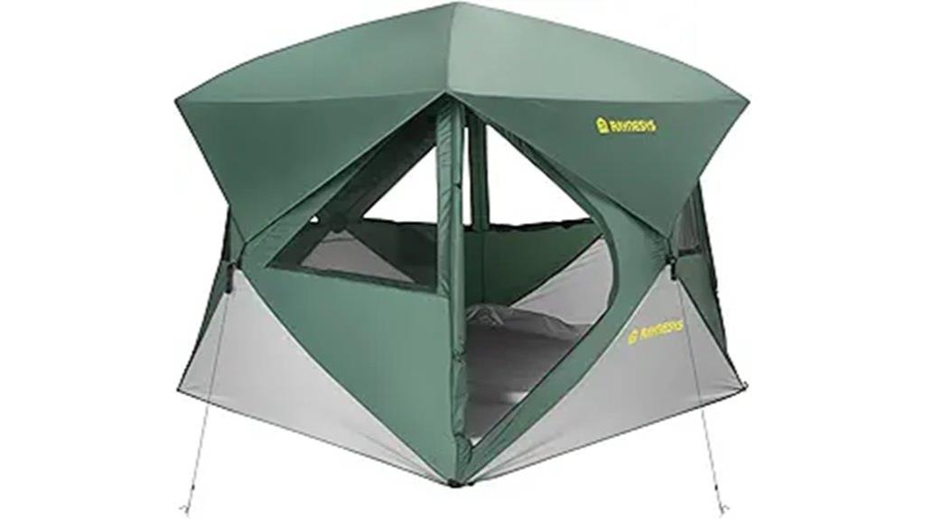 quick setup family tent
