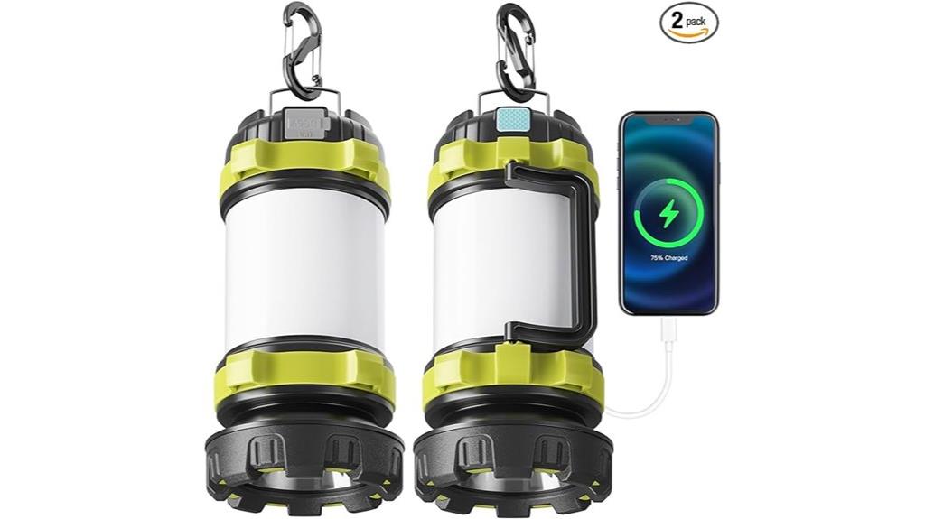 rechargeable led camping lanterns