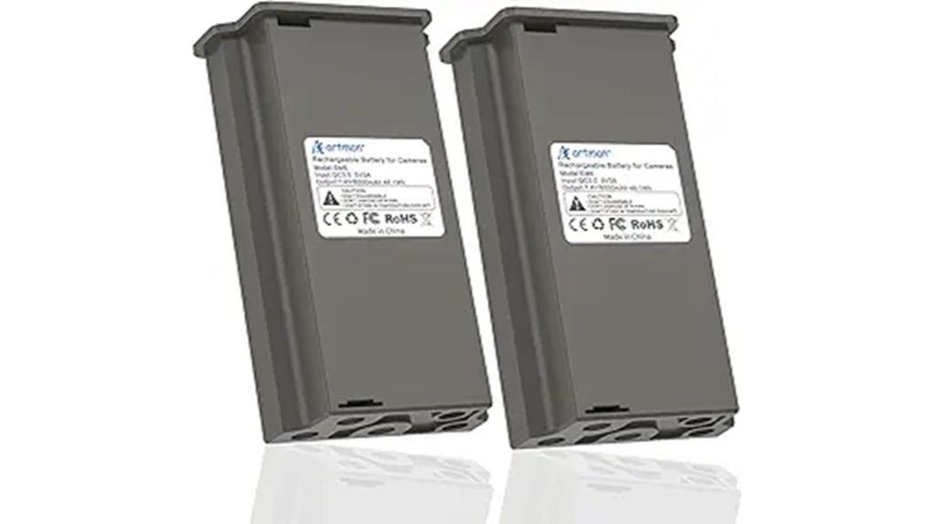 rechargeable trail camera batteries
