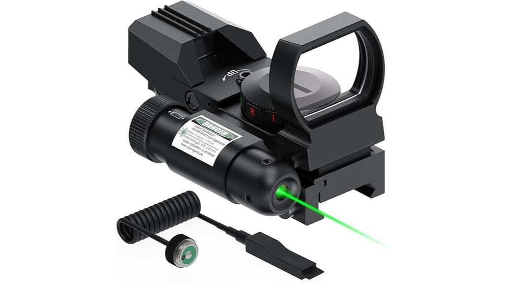 red and green optics