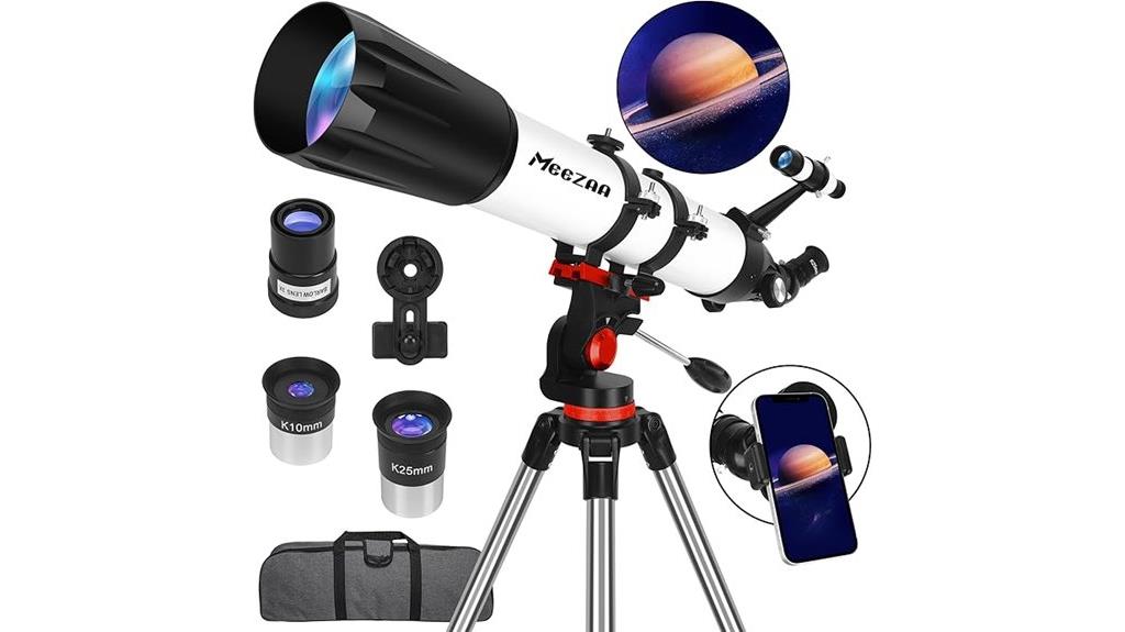 refractor telescope for stargazing