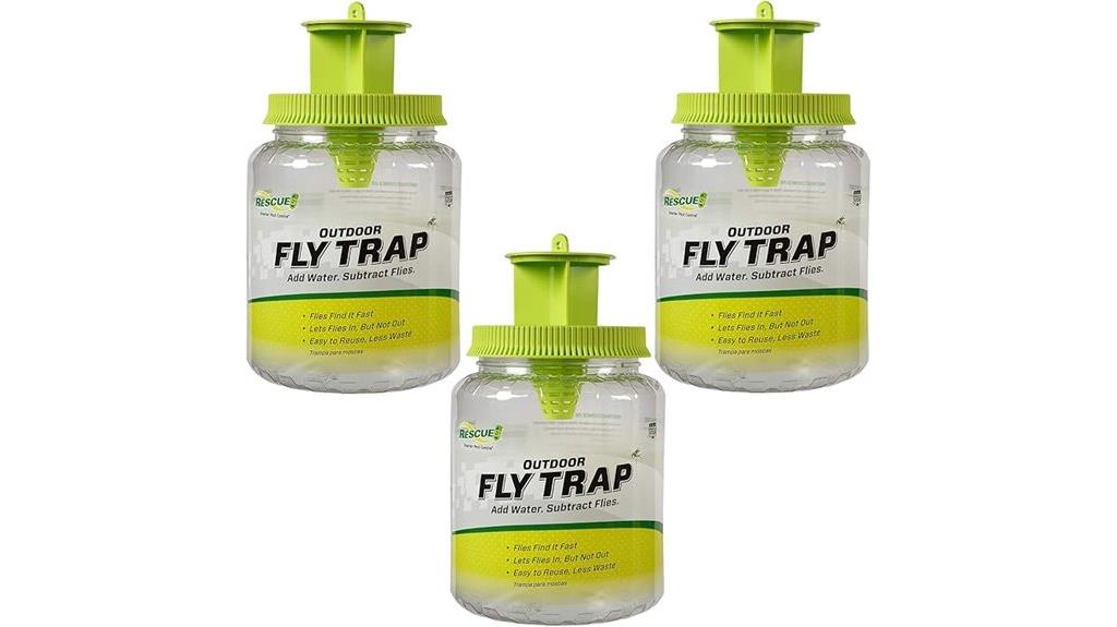 reusable outdoor fly traps