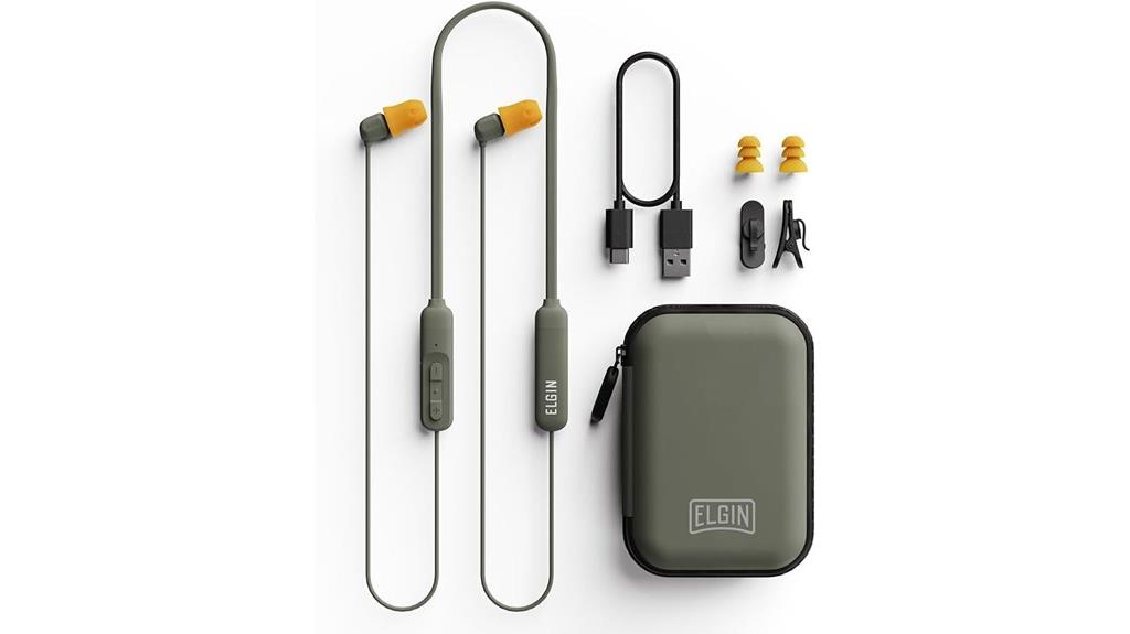 safety wireless noise isolating earbuds