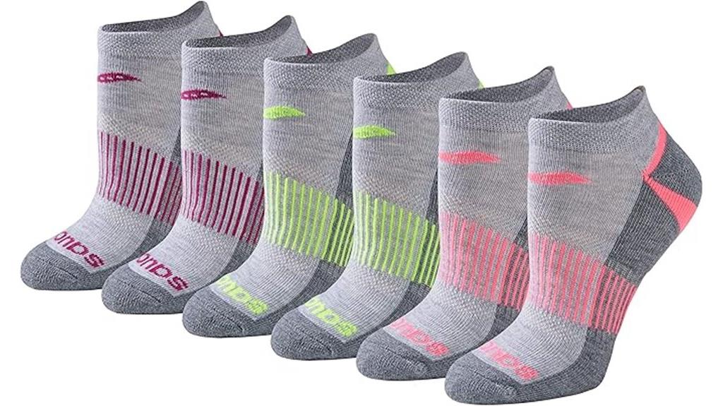 saucony women s athletic sport socks