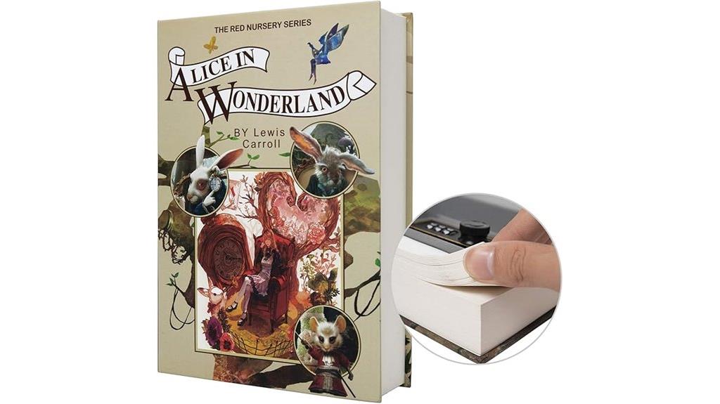 secret compartment book safe