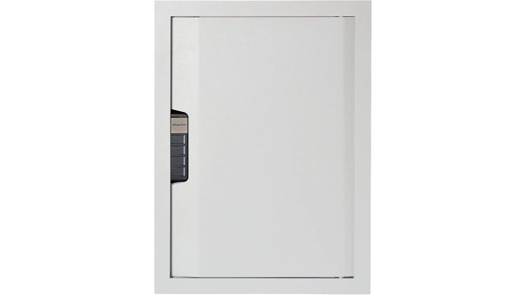 secure in wall gun storage