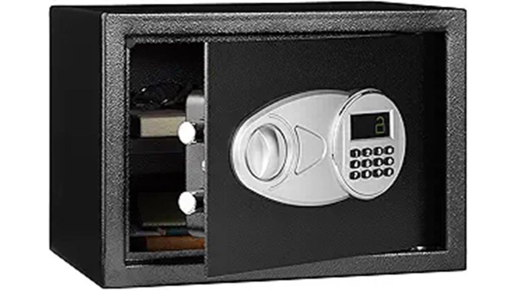 secure steel storage safe