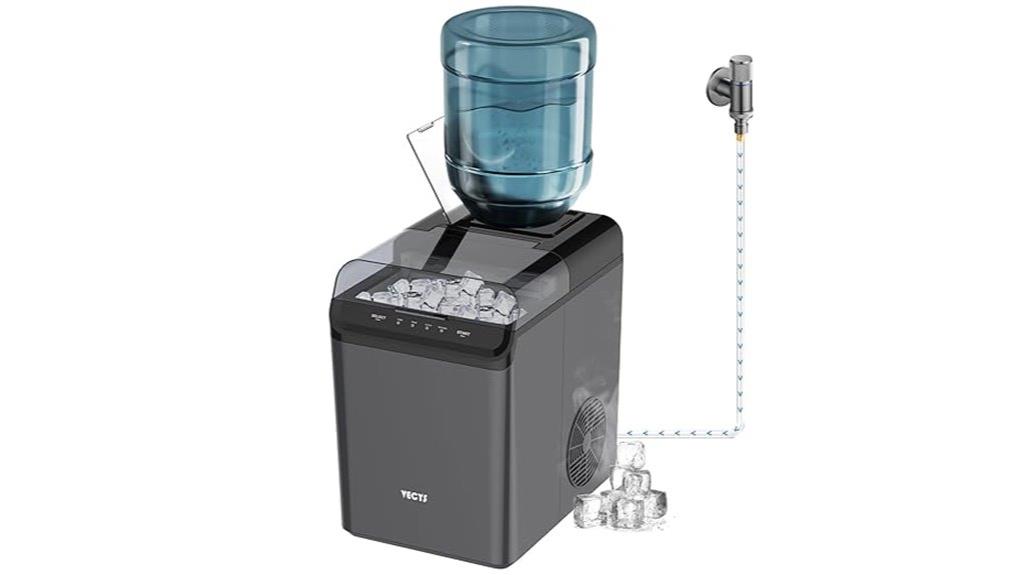 self cleaning countertop ice maker
