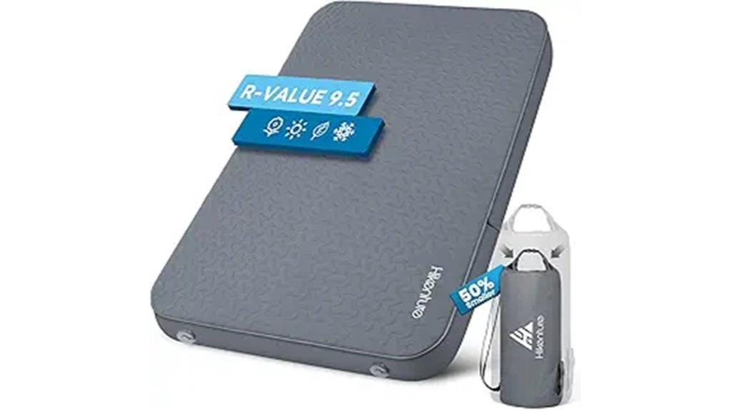self inflating camping sleeping pad