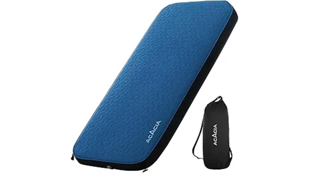 self inflating foam sleeping pad