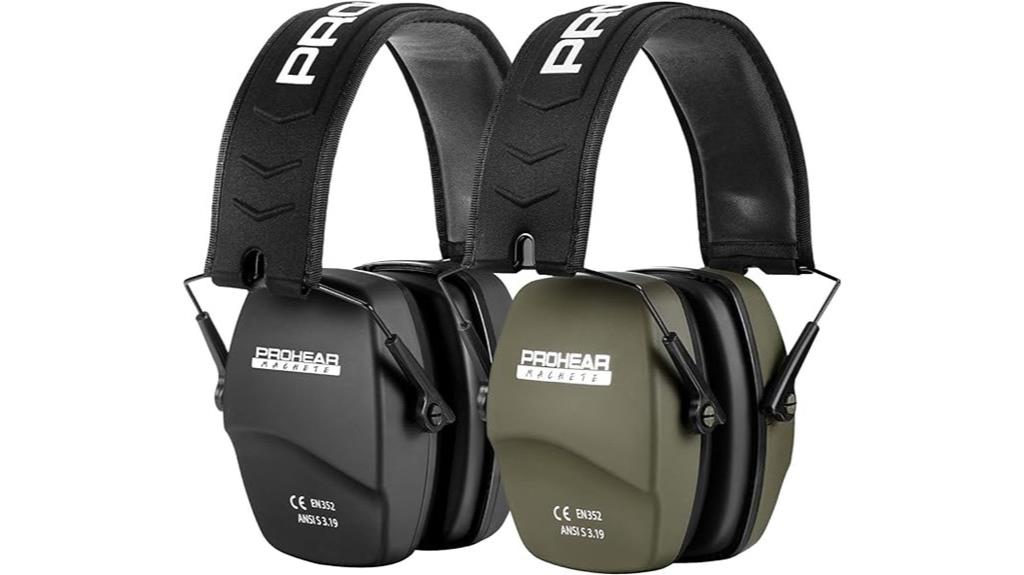 shooting ear protection earmuffs