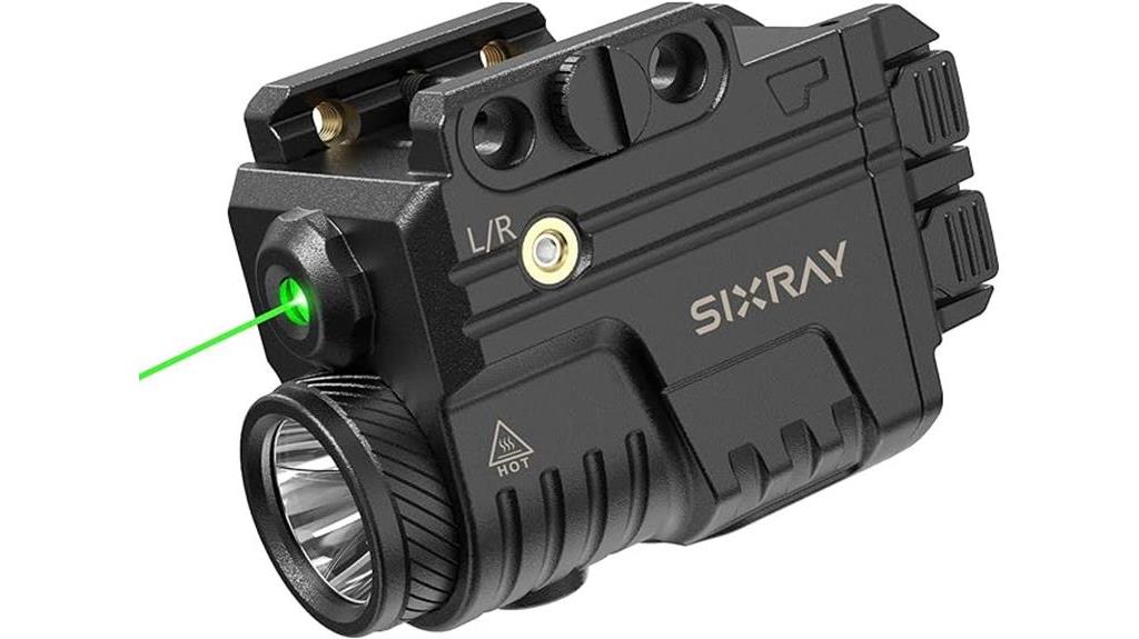 sixray green laser combo