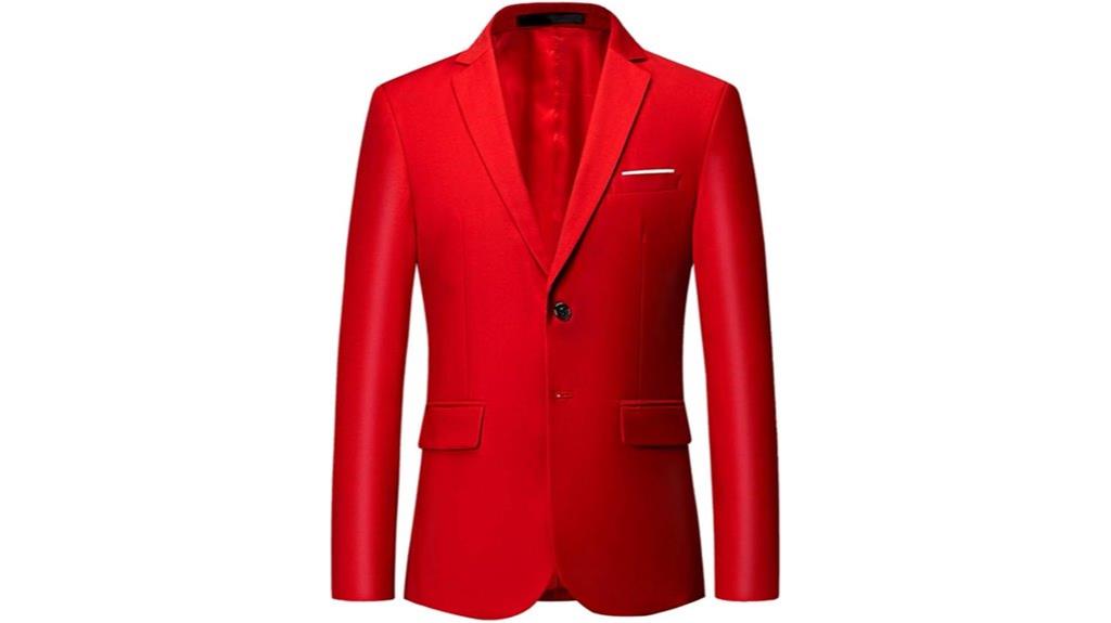 slim fit casual blazer