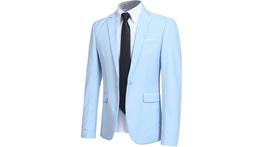 slim fit casual blazer