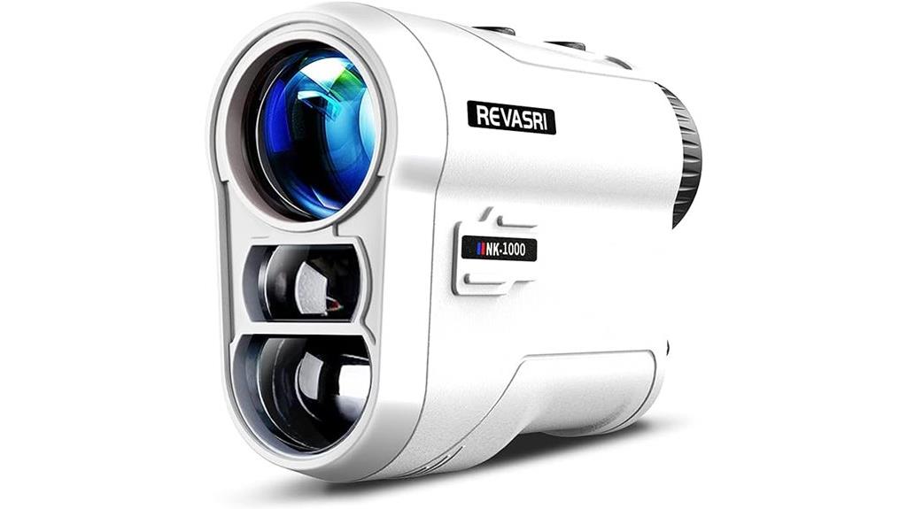 slope enabled vibration rangefinder