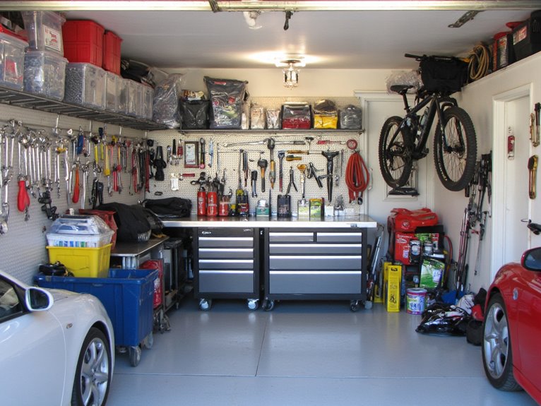 Space-Saving Tool Storage Hacks for Small Garages