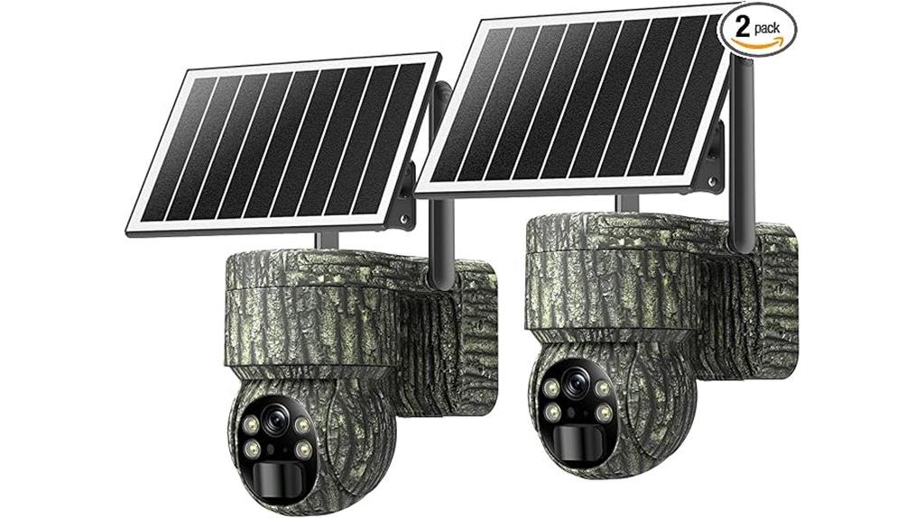 solar powered night vision cameras