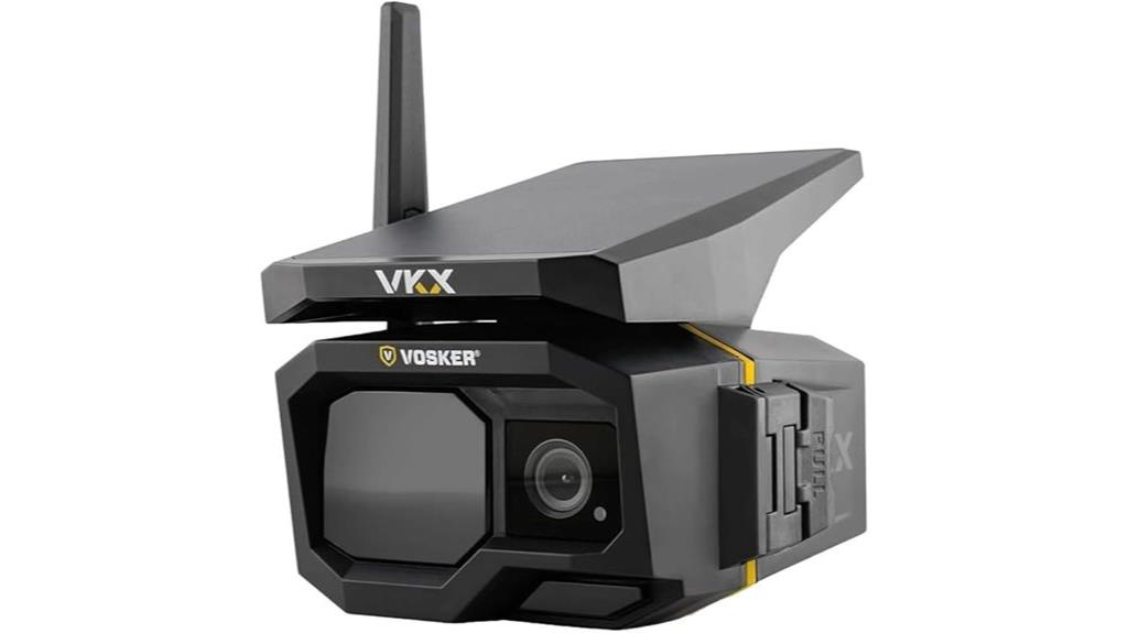 solar powered outdoor security camera