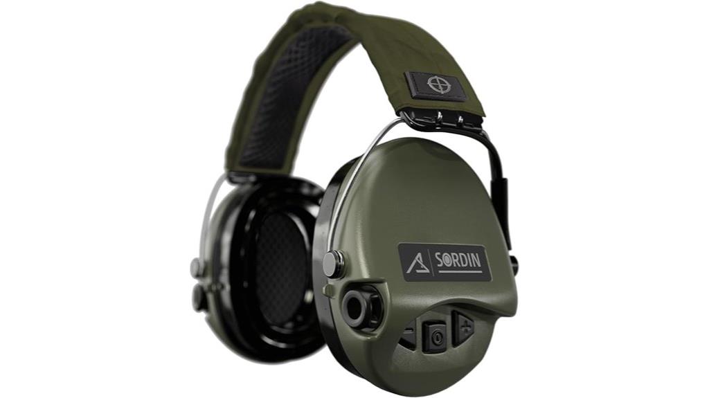 sordin electronic hearing protection