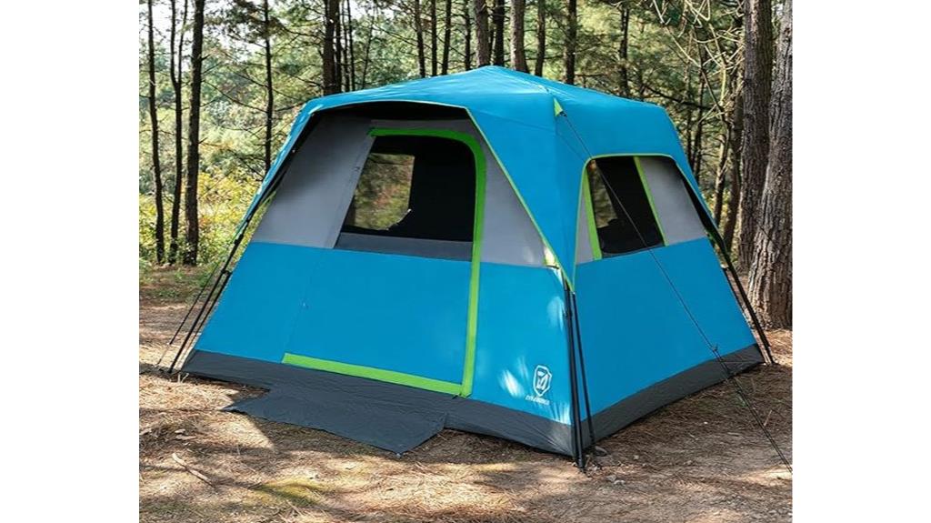 spacious blackout camping tent