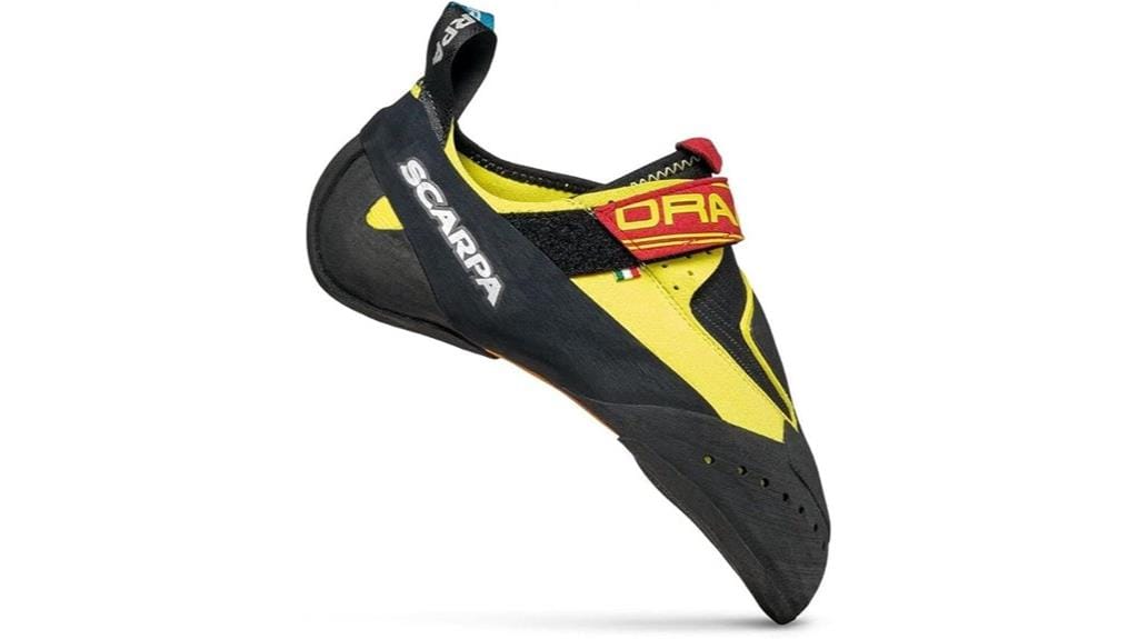sport climbing shoe performance