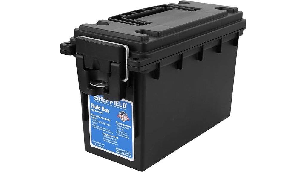 stackable ammo storage box