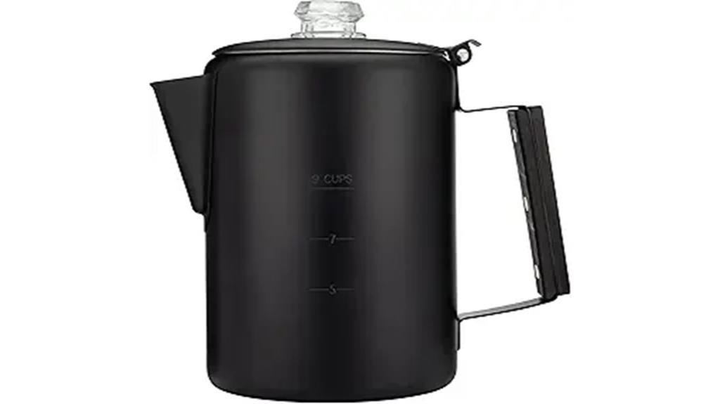 stainless steel coffee percolator