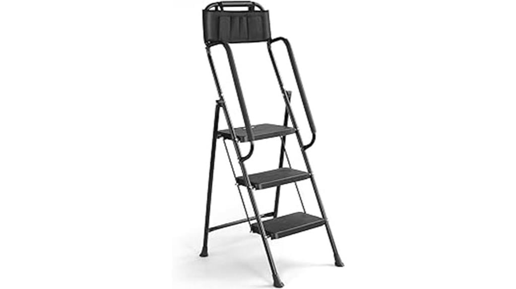 sturdy foldable step ladder